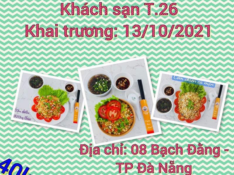 Khai trương phục vụ mang về